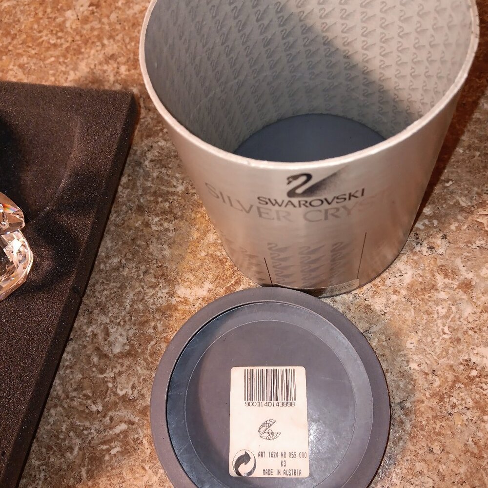 Swarovski Crystal Oyster Clam Shell with Pearl Figurine from Austria - Picture 3 of 4